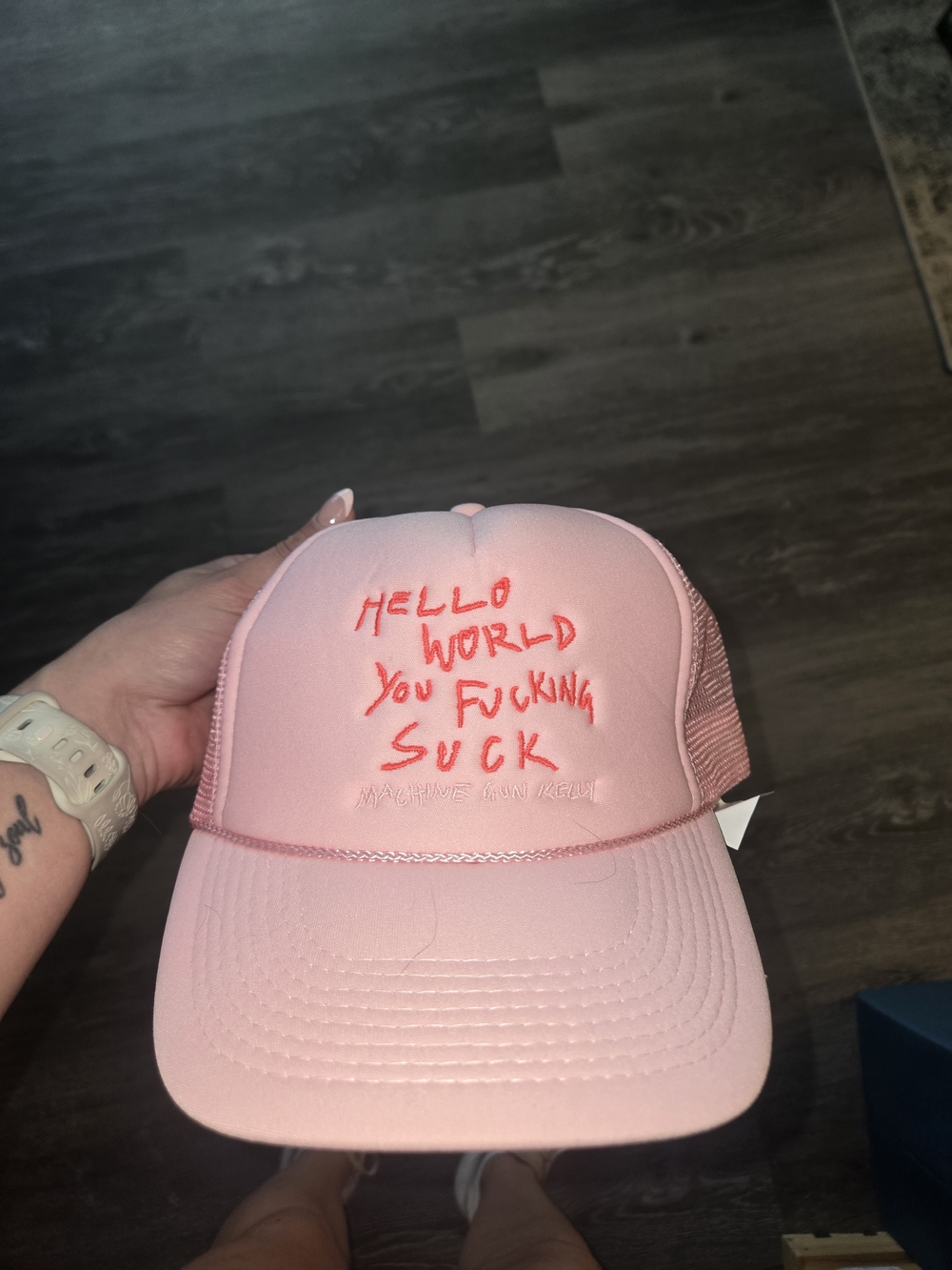 MGK Pink Trucker Hat